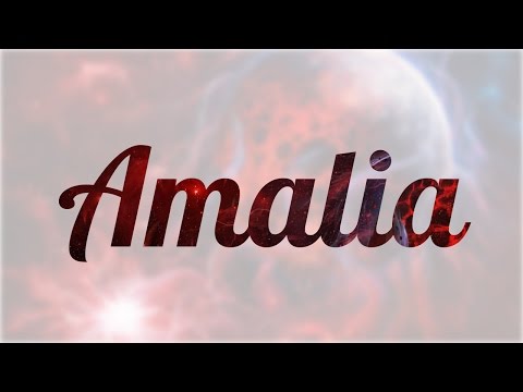 Vídeo: Què significa amalia en hebreu?