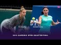 Kristyna Pliskova vs. Svetlana Kuznetsova | 2019 Samsung Open Quarterfinals | WTA Highlights