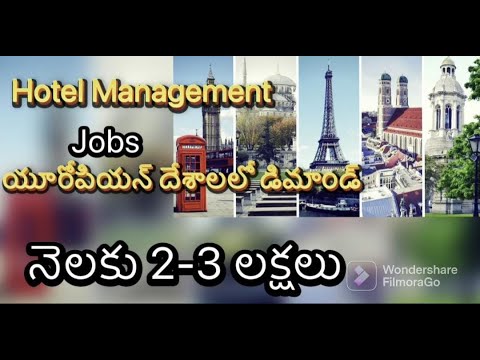 Hotel Management Jobs In Europe /యూరోప్‌లో హోటల్ మేనేజ్‌మెంట్ ఉద్యోగాలు / High Paying Jobs