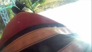 Dive Devil Magic Mountain Six Flags POV riders view