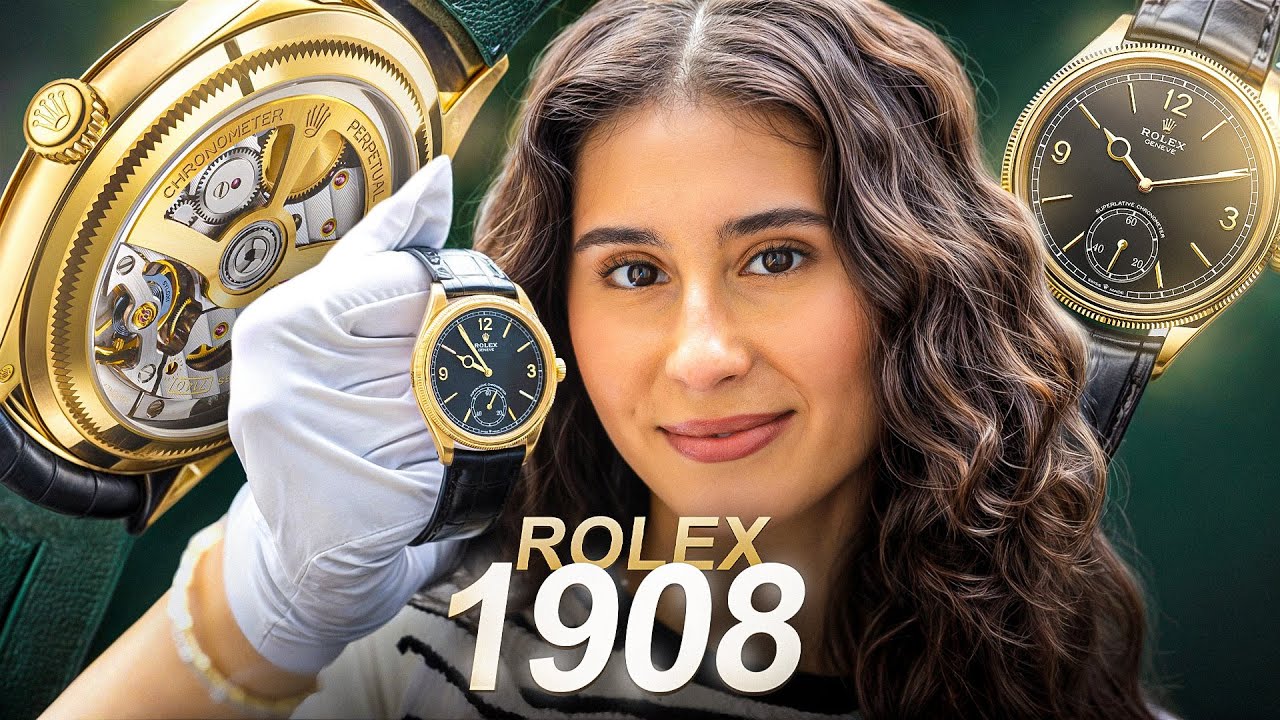 The NEW Rolex 1908 in Yellow Gold, Reference #52508 - YouTube