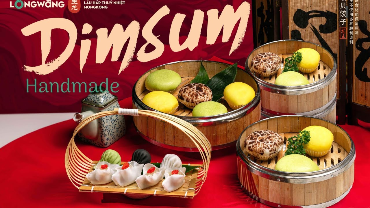 Khám Phá Đại Tiệc Dimsum  cực hấp dẫn tại nhà hàng Lẩu Hấp Thủy Nhiệt LongWang | Cô Hai Cà Mau V60