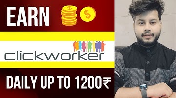Clickworker.com | Concept | Work From Home | Part Time Jobs | Freelance | #jobsecrets #secretsjob