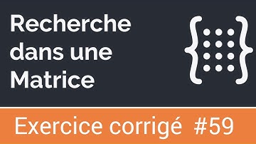 Exercice corrigé 59: Algorithme qui cherche l’existence d