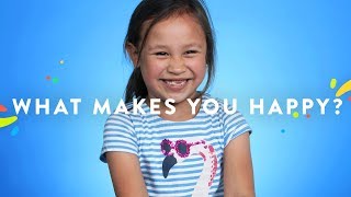 100 Kids Tell Us What Makes Them Happy | 100 Kids | HiHo Kids screenshot 4