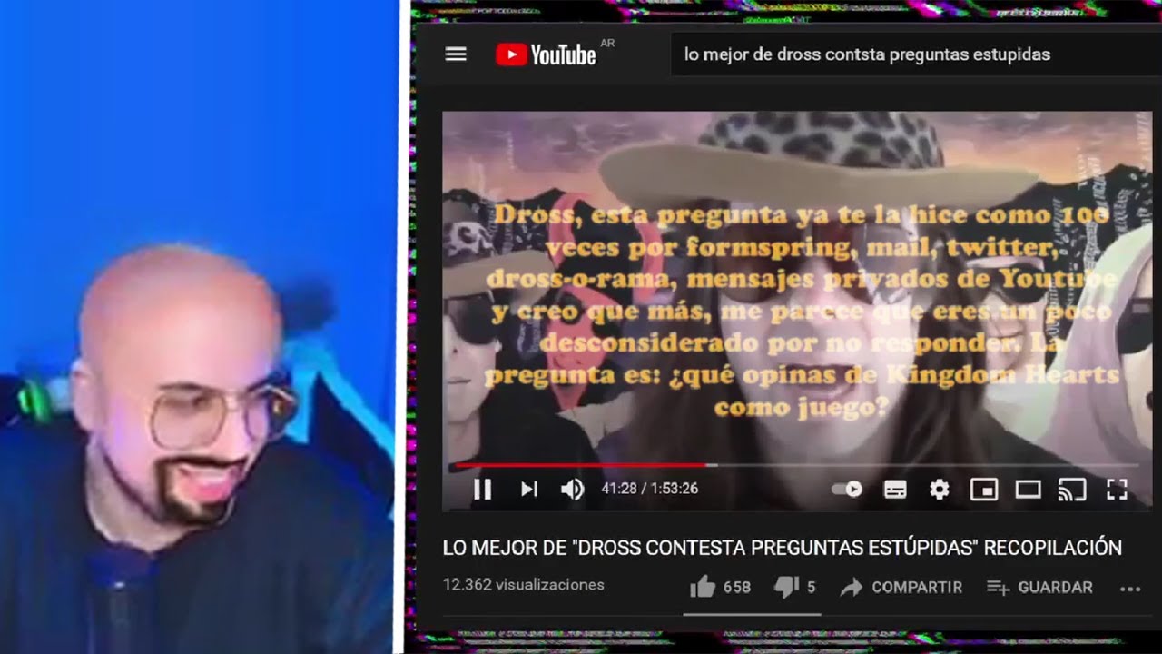 Rodsquare reacciona a "Dross contesta preguntas estupidas" con Nacho y Schapira