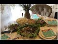 НАКРЫВАЕМ ПРАЗДНИЧНЫЙ СТОЛ/ЖДЕМ ГОСТЕЙ/БЫСТРО И ВКУСНО