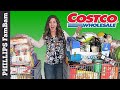 MASSIVE COSTCO GROCERY HAUL | LARGE FAMILY | Costco Shop with Me | PHILLIPS FamBam Costco Haul