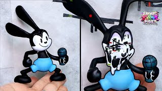 [FNF] Making Oswald lucky the rabbit Sculpture Timelapse [VS Oswald]  Friday Night Funkin' Mod