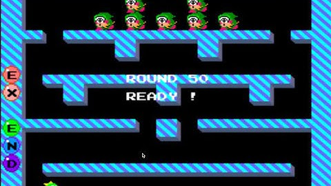 Bubble Bobble how to: level 50, no golden door