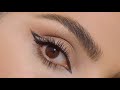 کمتر از ۴دقیقه ترندترین خط چشم رو یاد بگیر آرایش چشم دخترانه ساده خط چشم روزانه