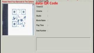 Cinema QR Code Reader Software Application screenshot 5