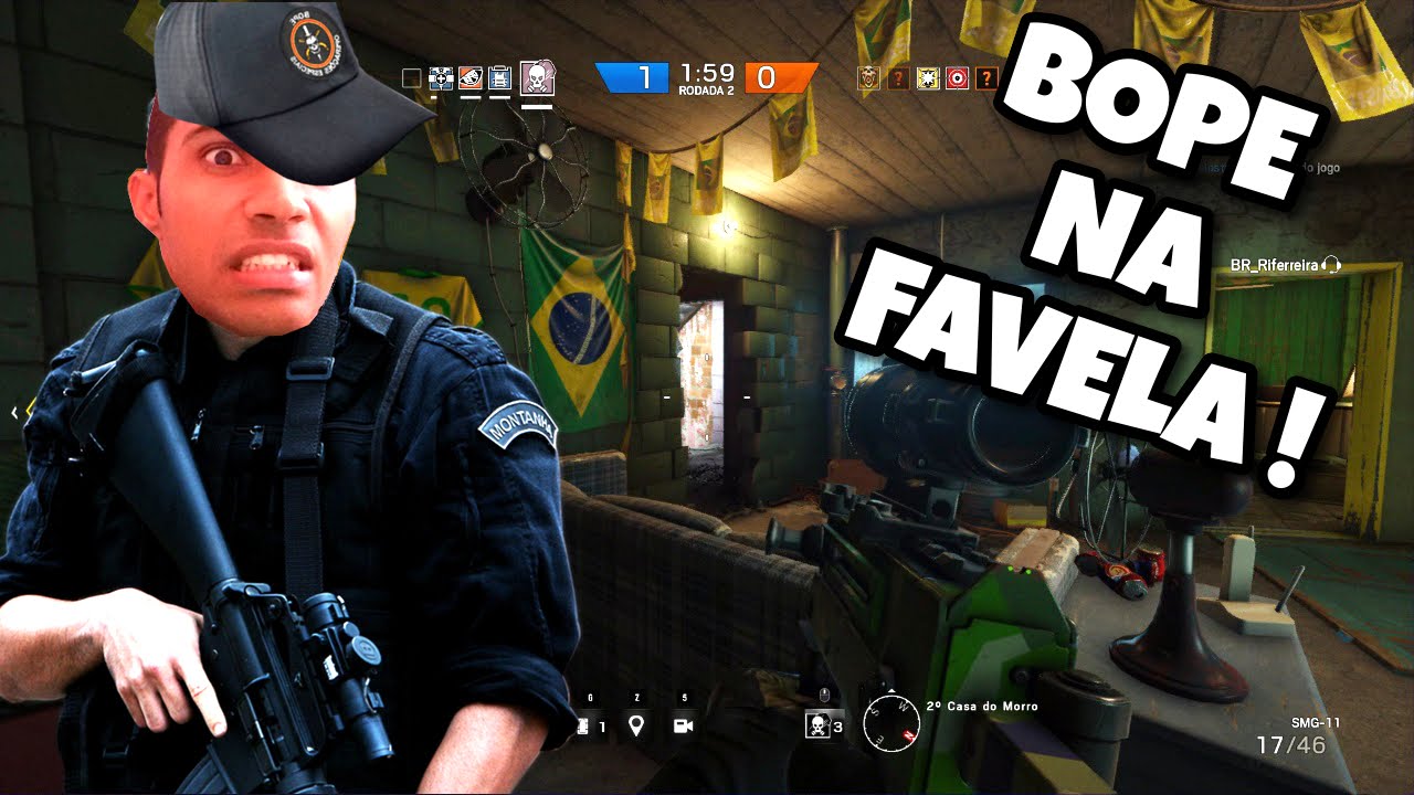 🔴 O BOPE INVADINDO A FAVELA | RAINBOW SIX SIEGE - YouTube