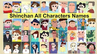 Shinchan All Characters Names