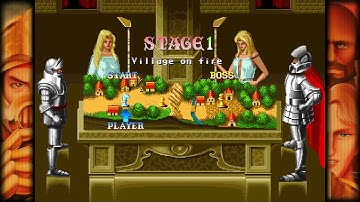 Knights of the Round Playthrough - Arcade