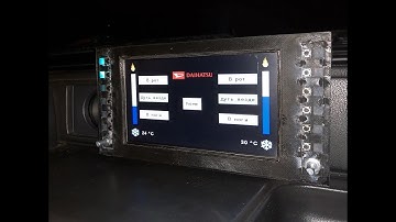 Бортовой компьютер на Arduino. Car PC Arduino Nextion for Daihatsu Feroza
