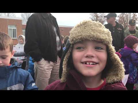 James Burd Elementary School Veterans Day parade