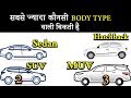 Sales Report By Cars Body Type In India | SUV | MUV | Sedan | Hatchback (Explain In Hindi)