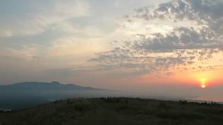 夕陽ライブ0522@秋田県男鹿市 寒風山(18:40頃)