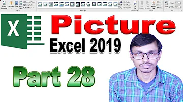 Ms Excel 2019,2016,2013,2010,2007,Picture Part 28 I Picture ,हिंदी विडियो