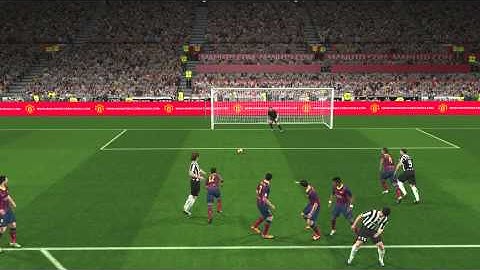 pes2014 knuckle shot free kick