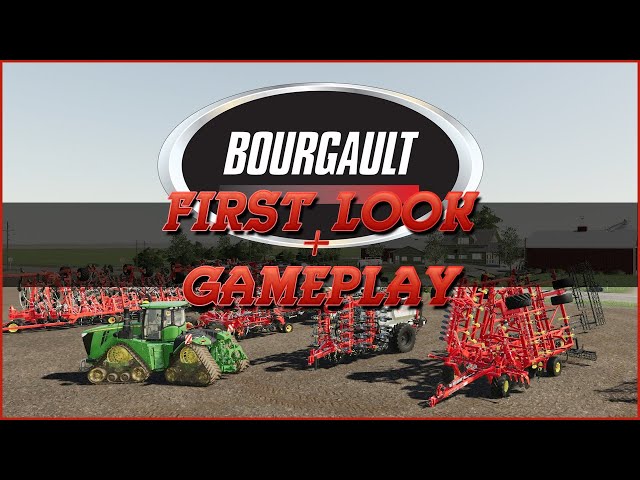 Bourgault DLC: First Look + Gameplay | Farming Simulator 19