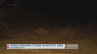 Kern County Sheriff’s Office investigating after human remains found near California City