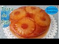 Torta de piña Venezolana - Torta de piña volteada