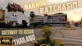 Nakhon Ratchasima, Gateway to Thailand's Issan Region, Thailand  4K