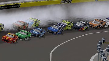 NR2003: MENCS 19 Mod Crash at Las Vegas