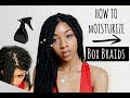 How To Moisturize Natural Hair in Box Braids & Twists | HIDE NEW GROWTH & LAY EDGES