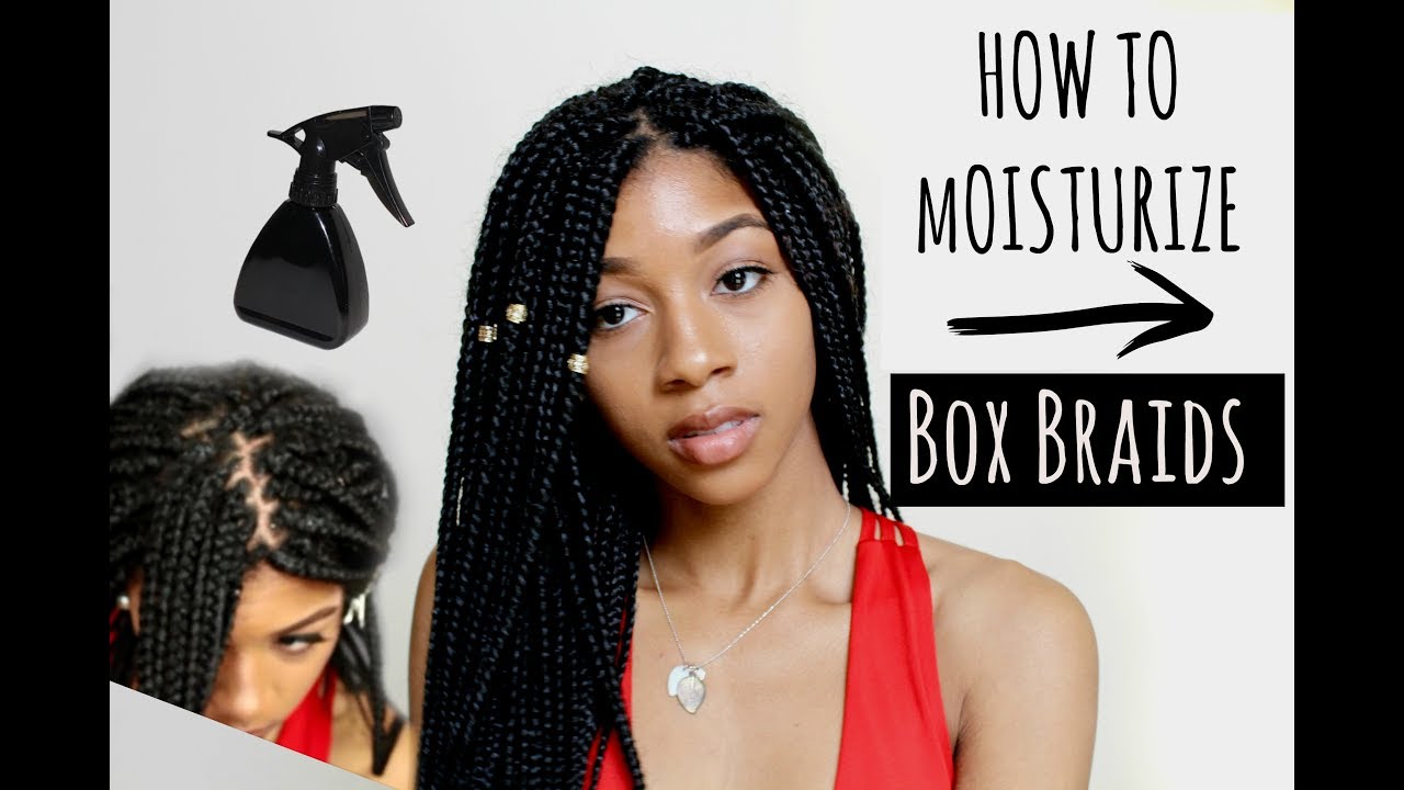 How To Moisturize Natural Hair in Box Braids & Twists ...