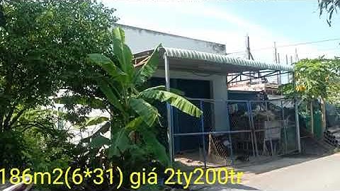 🔴 bán 186m2 đất thổ cư và nhà cấp 4 xã Long trạch huyện cần đước long an.