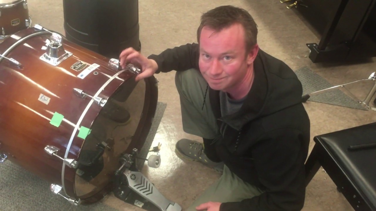 Instructional Video: Changing a kick drum head