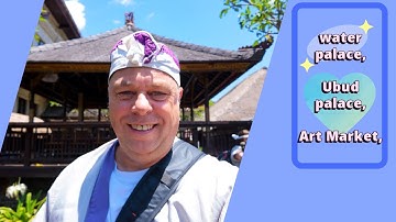 Exploring Ubud Palace, Water Palace, And Art Market In Ubud