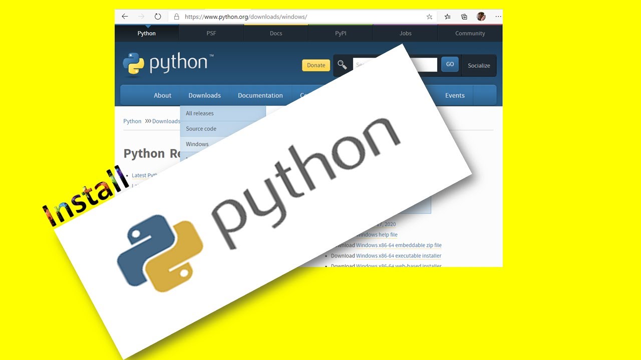 Install Python - YouTube