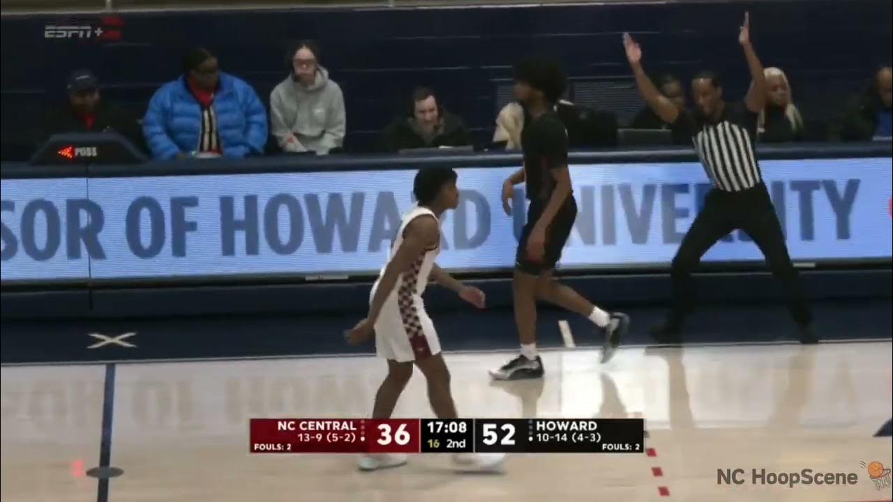 NCCU Fred Cleveland Jr. vs Howard FULL HIGHLIGHTS February 17th 2024 202324 NCAA Season