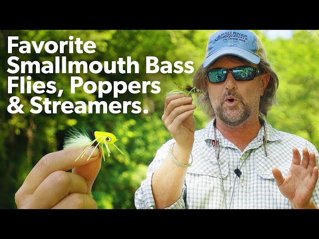 Smallmouth Bass Flies EVERYONE Should Use! 