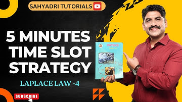 5 Minutes Time Slot Strategy | Sahyadri Tutorials | Mahesh Sir |
