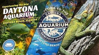 New Aquarium in Daytona Beach! Opening Day at Daytona Aquarium and Rainforest Adventure