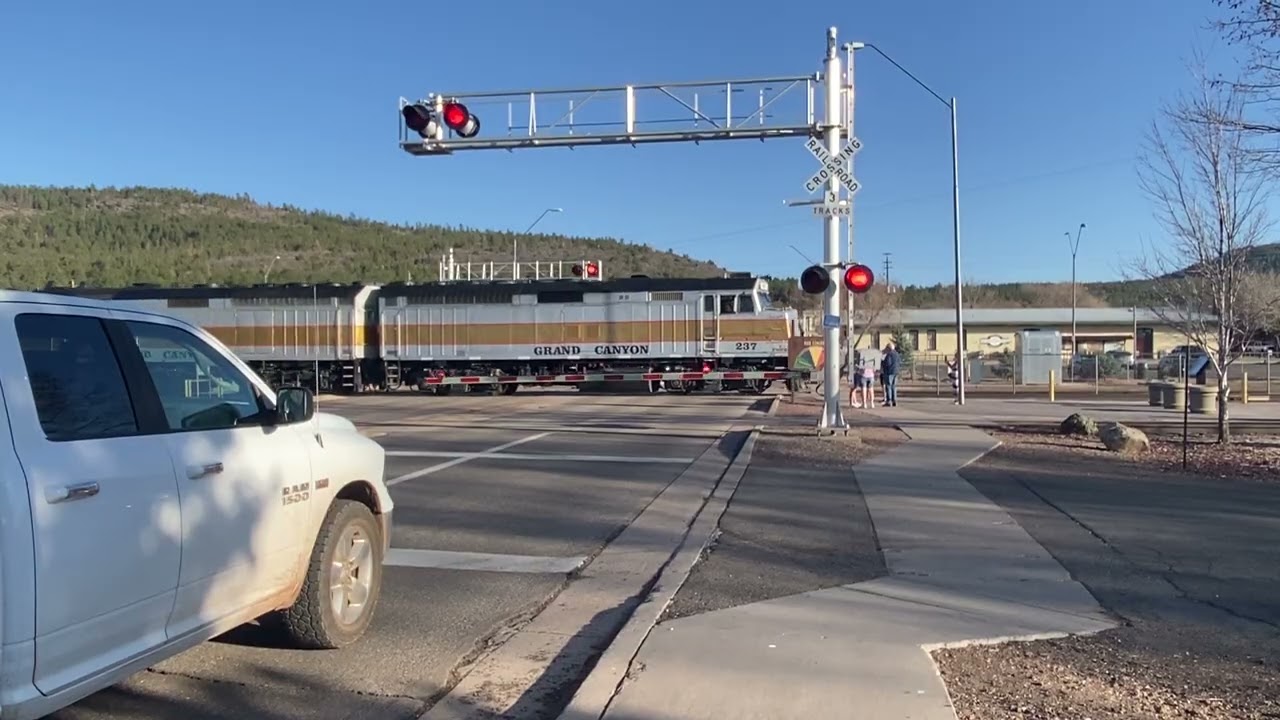 Level Crossing, Williams, Arizona, USA (Grand Canyon Blvd level crossing)