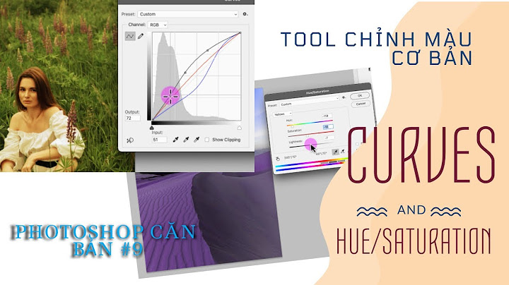 Hướng dẫn căn bản khi sử dụng cuver trong photoshop