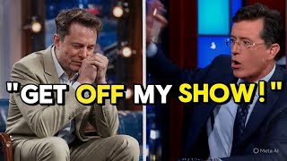 Stephen Colbert Makes Elon Musk Cry On Live TV After Fiery Confrontation