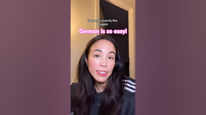 German is super easy for English speakers 🤪 #deutschesprache #witzig