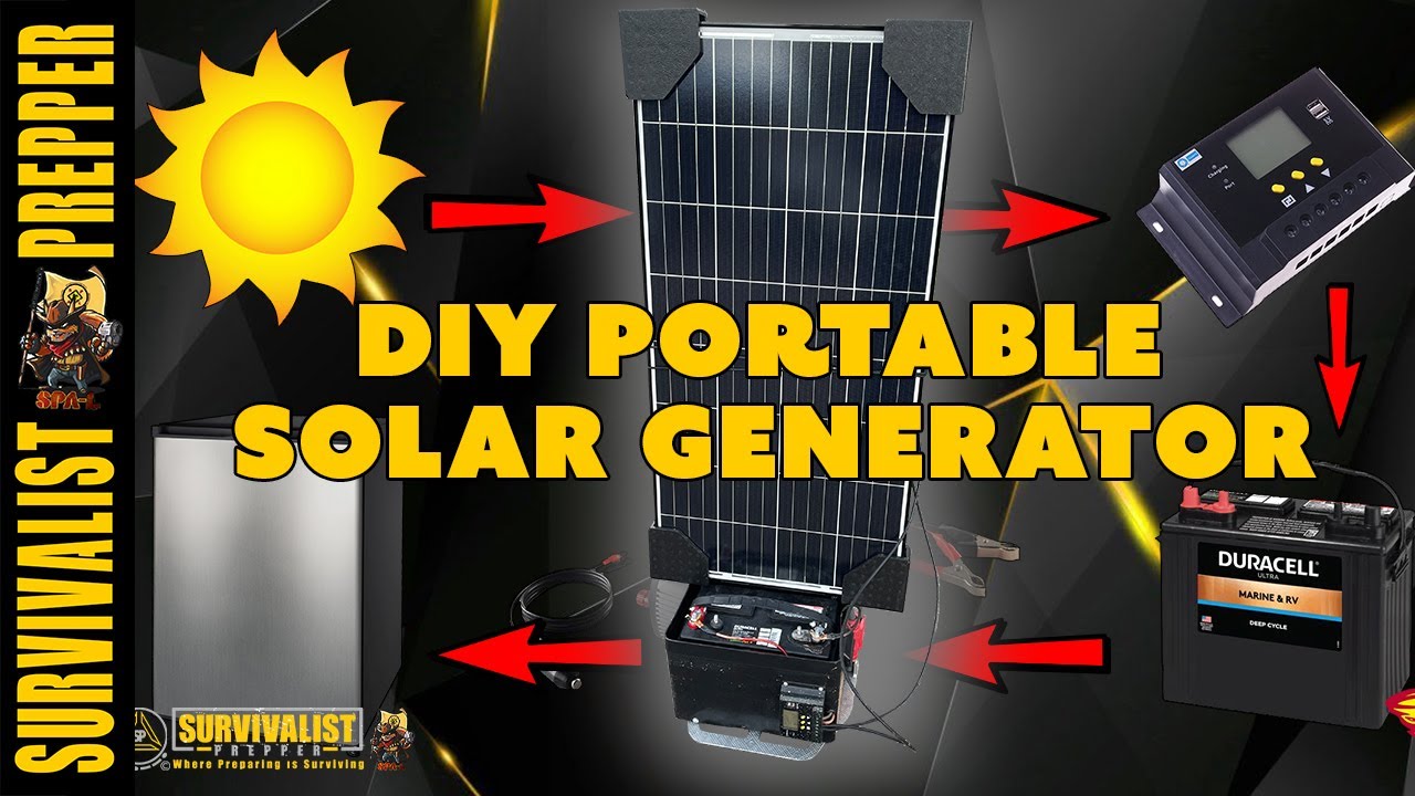 How to Build a DIY Portable Solar Generator (Updated) - YouTube