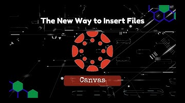 Canvas Rich Content Editor - How to Insert Files