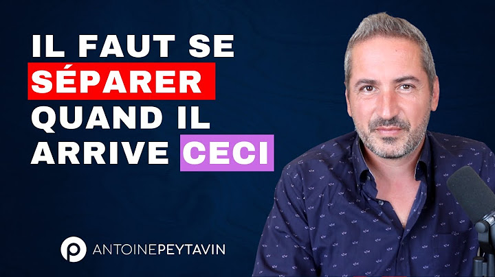 Le moment PRECIS où il faut quitter une relation amoureuse