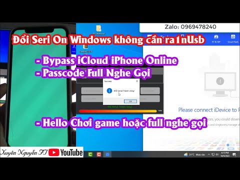 #1 Tool Đổi Seri Bypas Chơi Game On Windows || Bypass Chơi Game Máy hello ios 14-15 support 6s – X|| XN Mới Nhất