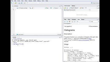 R tutorials - R help function
