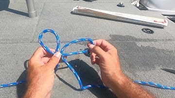 How to tie an easy loop knot for fishing
